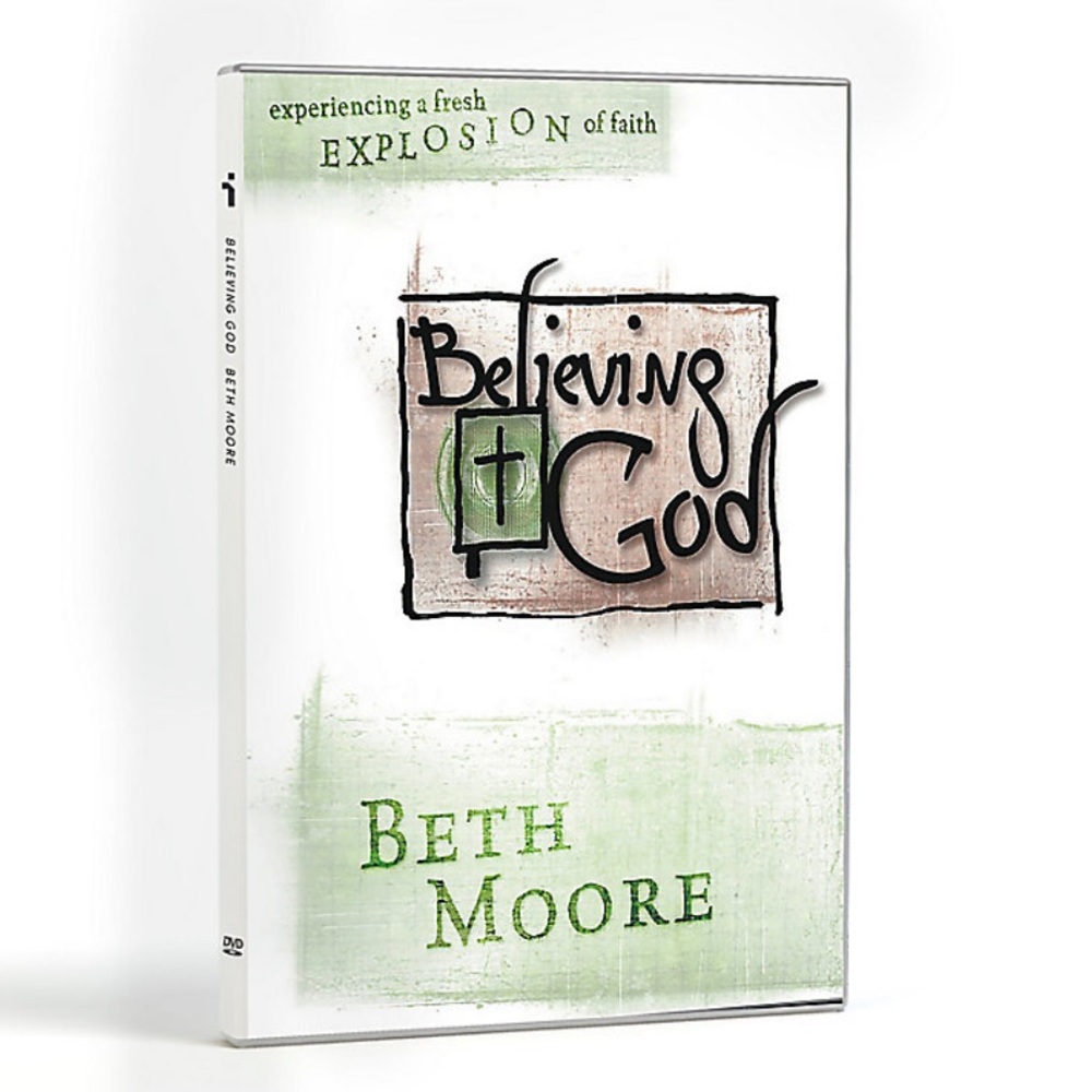 Beth Moore Believing God Audio CD & guide, experiencing fresh explosion faith